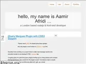 aamirafridi.com