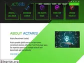 actarisrecruitment.com