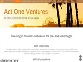 actoneventures.com