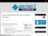 adamfowlerit.com