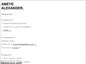 alexanderameye.github.io