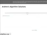 andrew-algorithm.blogspot.com