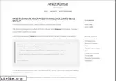 ankitkumar.in