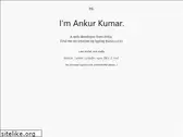 ankurk91.github.io