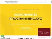 assignmentsprogramming.xyz