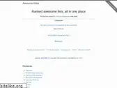 awesomerank.github.io