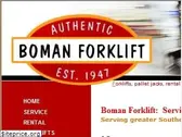 bomanforklift.com