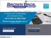 brownbrosautoclearancecentre.com