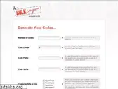 bulkcoupongenerator.com