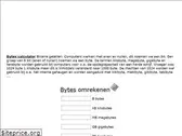 bytesomrekenen.nl