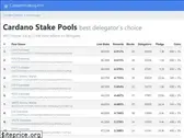 cardanostaking.info