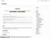 cheerio.js.org