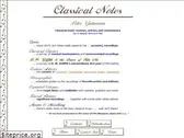 classicalnotes.net