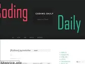 codingdailyblog.wordpress.com