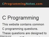 cprogrammingnotes.com