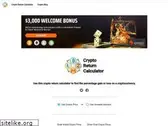 cryptoreturncalculator.com