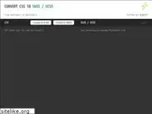 css2sass.herokuapp.com
