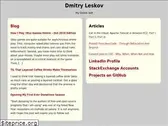dmitryleskov.com