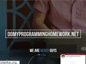 domyprogramminghomework.net