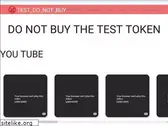 donotbuythetoken.com