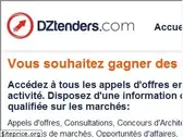 dztenders.com