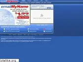 emailmyname.com