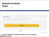 embedfbvideo.com