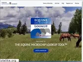 equinemicrochiplookup.org
