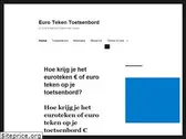eurotekentoetsenbord.com