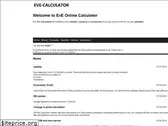 eve-calculator.com