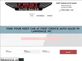 firstchoiceautonc.com