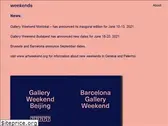 galleryweekend.org