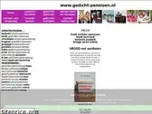 gedicht-pensioen.nl