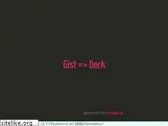 gistdeck.github.io