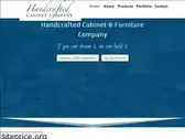 handcraftedcustomcabinets.com