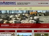 harmonysandgravel.com