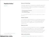 harthur.github.io
