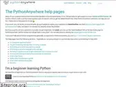 help.pythonanywhere.com