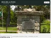 highlandscountryclub.com