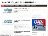 ignousolvedassignments.in