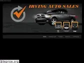 irvingautosales.com