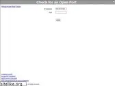 ismyportopen.com