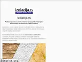 izolacija.rs