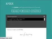 katex.org