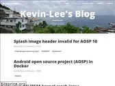 kevinleeblog.github.io