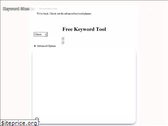 keywordsheeter.com