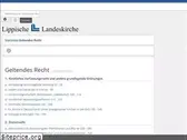 kirchenrecht-lippe.de