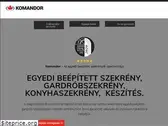 komandorszekreny.hu