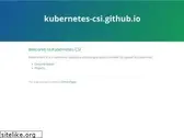 kubernetes-csi.github.io