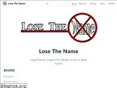 losethename.com